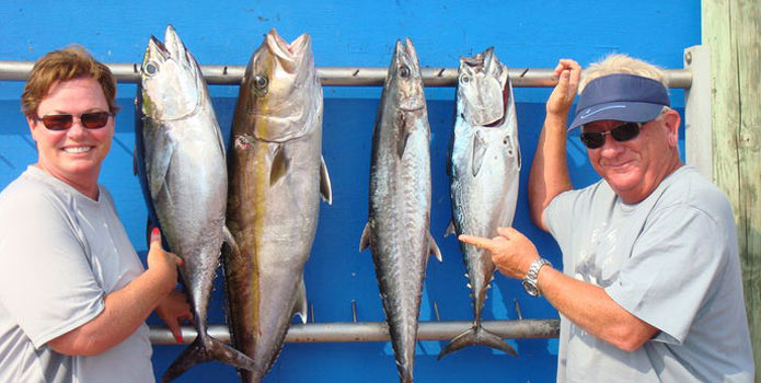 aventura fishing charter boat catches big fish