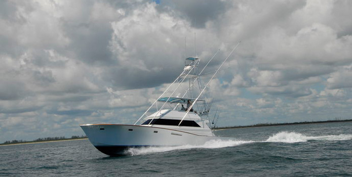 the natural palm beach charter fishing boat cruising